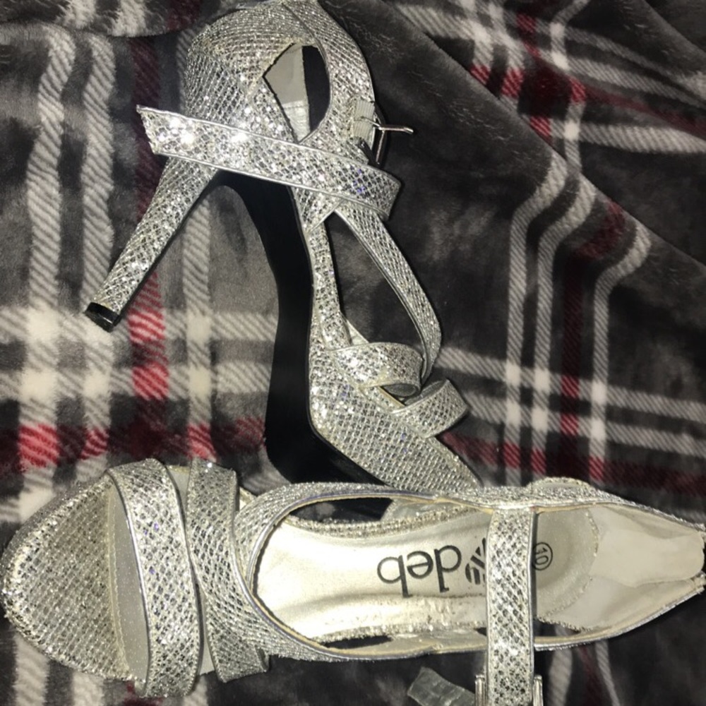 Open toed high heels